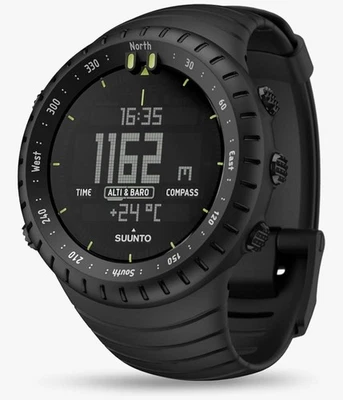 Suunto Core Unisex Adults Black Watch - SS014279010/without box - Image 1 of 4