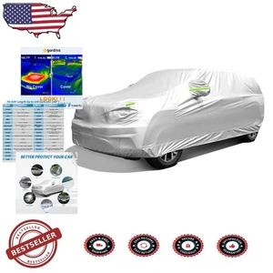 Heavy Duty SUV Car Cover - Waterproof All Season Polyester Protection - Bild 1 von 10