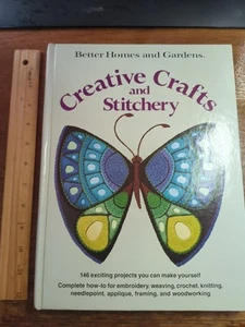 Better Homes & Gardens "Creative Crafts & Stitchery" 1976 HC Book 0696003813 NEW - Imagen 1 de 12