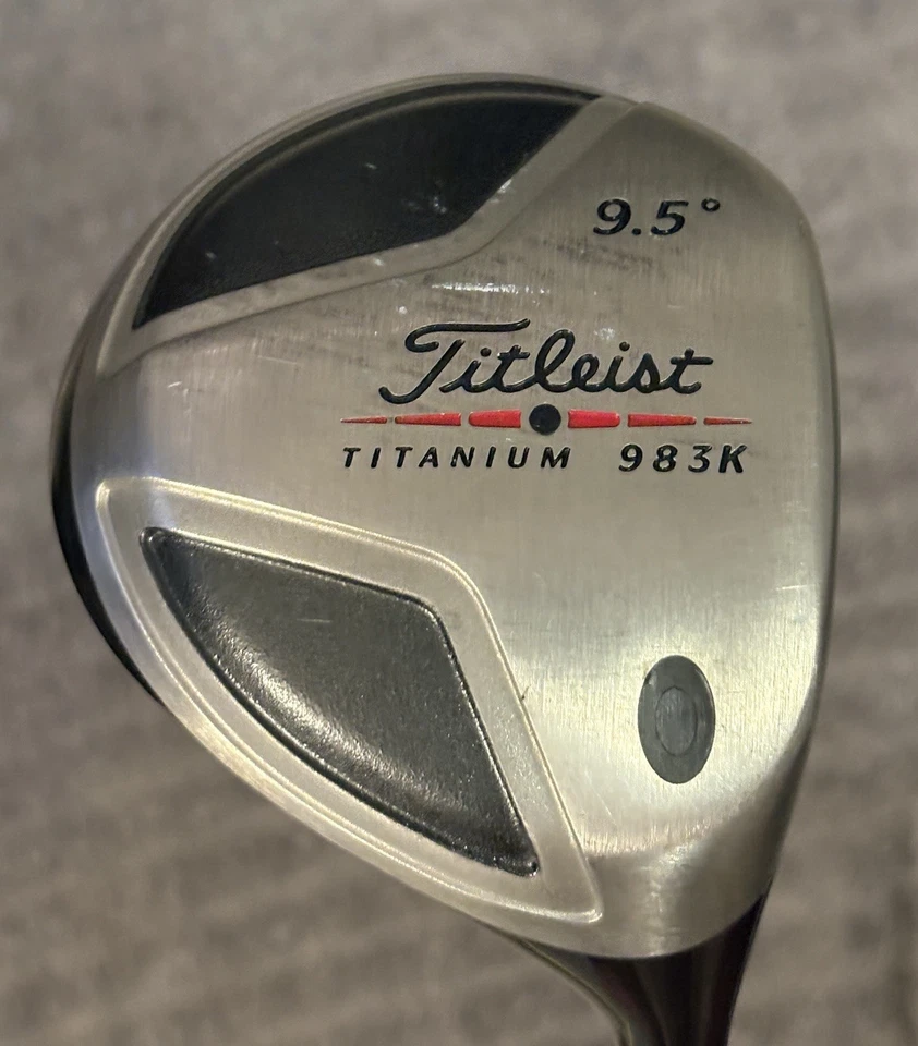 Titleist 983K Titanium 9.5* Driver Stock 4560 Stiff Graphite 45" RH - Image 1 of 4