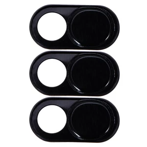 3 in 1 Webcam Cover Ultra Thin Web Camera Cover for Computer Laptop Desktop PC - Afbeelding 1 van 12