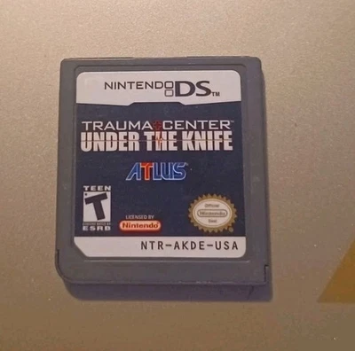 Trauma Center: Under the Knife (Nintendo DS system) AUTHENTIC USA GAME - TESTED - Image 1 of 4