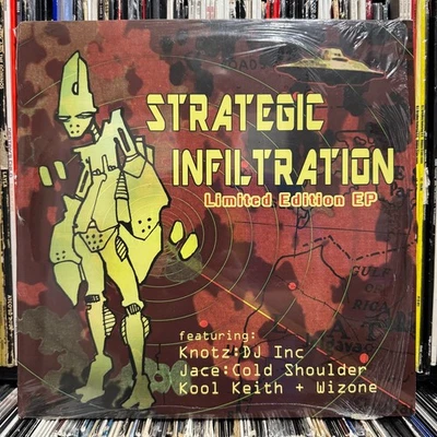 INSOMNIAC RECORDS - STRATEGIC INFILTRATION (VINYL EP) 2002!!  RARE!!  KOOL KEITH - Image 1 of 4