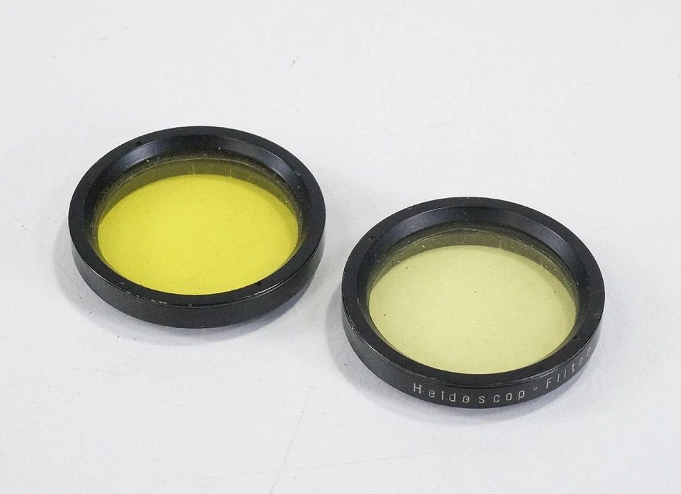 ROLLEI FILTERS FOR HEIDOSCOP, YELLOW, ONE 3X AND ONE 1.5X/226056 - Image 1 of 1