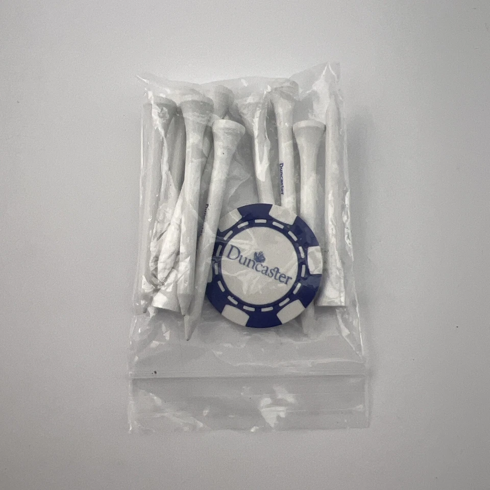 Camisetas de golf Duncaster (10) y marcador de pelota (1) Foto 1 de 4