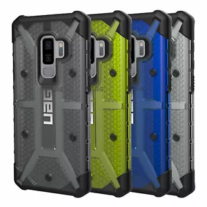 Urban Armor Gear (UAG) Samsung Galaxy S9+ Plasma Clear Case Black clear Blue - Picture 1 of 38