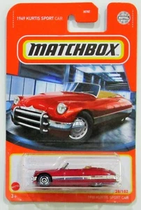 Matchbox basic series 1949 49 kurtis sports car red # 28 / 102 - Picture 1 of 4
