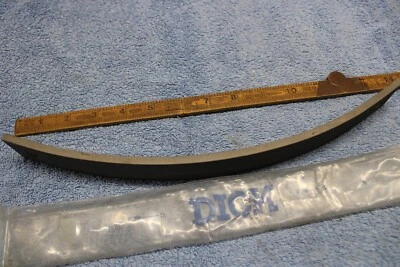 13" Curved hand file 35mm wide working radius calculated at 327mm new - Image 1 of 3