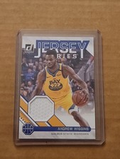 2020-21 Panini Donruss Andrew Wiggins Jersey Series Game Worn Jersey Warriors
