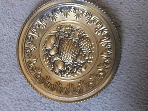 Vintage Obstteller zum Aufhängen aus Messing - Made in England - Bild 1 von 3