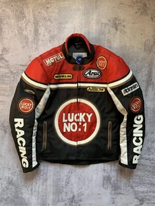 Vintage Lucky Strike Racing Moto Jacket M - Picture 1 of 17