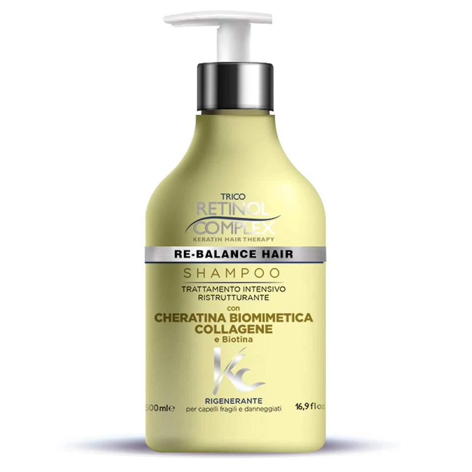 TRICO RETINOL COMPLEX SHAMPOO TRATTAMENTO INTENSIVO RISTRUTTURANTE 500ML