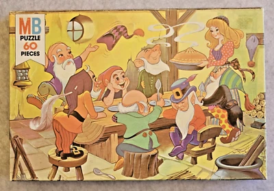 STORYBOOK SERIES Snow White And The Seven Dwarfs - 60 Piece Puzzle COMPLETE - Image 1 of 4