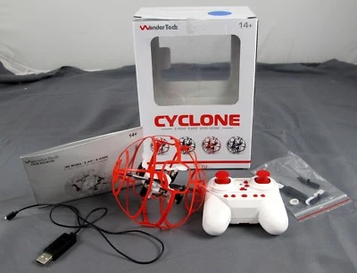 WonderTech Cyclone 2.4GHZ Remote 6-Axis Gyro Drone Quadcopter #W109 Tested 14+  - Image 1 of 4