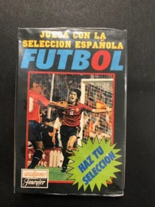SET CARTE DA GIOCO SELECCION ESPANOLA FUTBOL BLISTERATO - Imagen 1 de 2