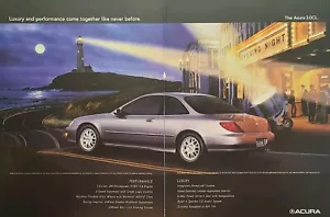 Acura 3.0CL Teatro Búsqueda Luz Faro Orilla Luna Anuncio Impreso De Colección 1999 - Imagen 1 de 6