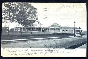 Oritana Field Club, Hackensack, New Jersey (1906) - Vintage RPPC Postkarte - Bild 1 von 2