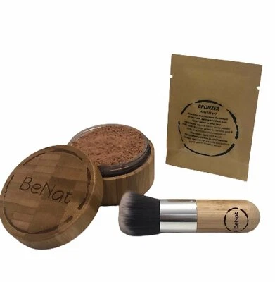 BeNat. Bronzer Loose Powder Set. All-Natural Ingredients. - Image 1 of 4