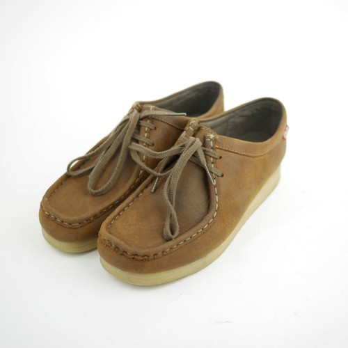 CLARKS 8 da uomo Scarpe casual casual in pelle scamosciata nabuk marrone Chukka Oxford