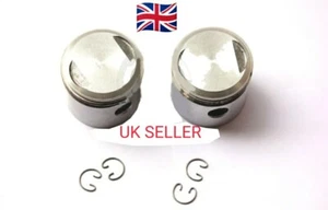 BSA 650cc A10 OHV Models Oversize Piston Kit +040 with Ring & Circlip Circa 1951 - Picture 1 of 4