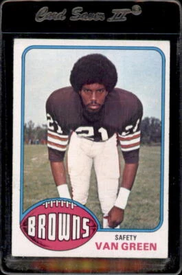 1976 Topps #219 Van Green Cleveland Browns - Nice Card! - Image 1 of 2