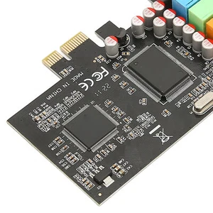 Pcie 5.1 Sound Card 6 Channel Surround Sound Playback Recording 24Bit 48Khz HEN - Picture 1 of 22