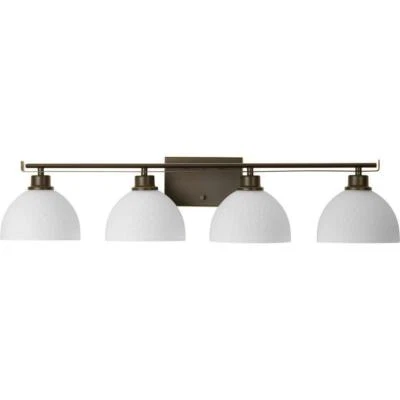 Progress Lighting Legend Collection 4-Light Antique Bronze Bathroom Vanity Light - Image 1 of 3