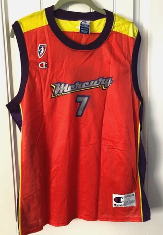 Champion WNBA Phoenix Mercury Michele Timms #7 Jersey Size L New Cover