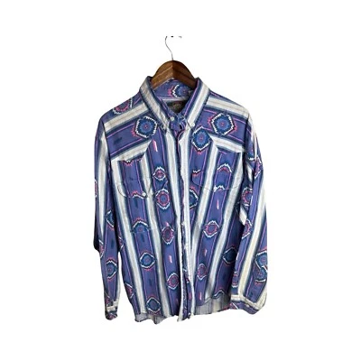 Vintage Great Land Apparel Men’s Aztec Southwestern Shirt Size Large - Image 1 of 4