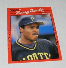 BARRY BONDS 1990 DONRUSS ERROR CARD NO DOT AFTER INC PIRATES CARD #126