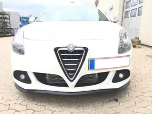 ALFA ROMEO GIULIETTA LAMA SOTTOPARAURTI ORIGINALE SAMURAI NERO OPACO IN GOMMA - Foto 1 di 1