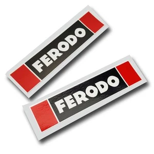 Ferodo sponsor stickers motorcycle decals graphics x 2 - Picture 1 of 3
