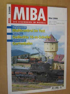 MIBA 5/2000, ferrocarril de jardín, multicontrol en prueba, modelo de ferrocarril en el valle del Ruhr - Imagen 1 de 1