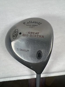 Callaway Warbird Great Big Bertha Titanium 10* S2H2 Firm Flex RH Driver - Picture 1 of 9