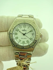 EBEL 1911 Diver Stainless Steel 41mm White Dial 34516952 NEW OLD STOCK Warranty - Picture 1 of 3