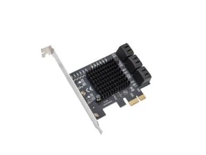 6 Port SATA III to PCIe 3.0 x1 NON-RAID Expansion Card - Picture 1 of 5
