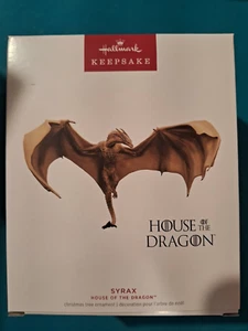 2023 Hallmark Keepsake Ornament House of the Dragon Syrax HBO NIB Free Ship - Picture 1 of 1
