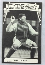 1973 Bill Dickey, New York Yankees TCMA All Time Greats Postcard