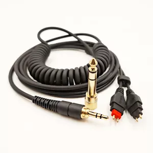 Coiled Spring Audio Cable For Sennheiser HD265 HD414 classic HD660S HD6XX HD58X - Picture 1 of 10