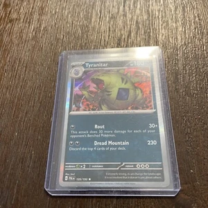 HOLO Tyranitar 135/193 NM/M - Paldea entwickelte scharlachrote violette Pokémonkarte - Bild 1 von 1