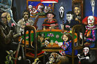 358589 Horror Slashers Playing Cards Poker Film Art Decor Print Poster