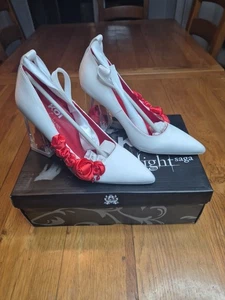 KOI x Twilight Saga Bella’s Nightmare Rose Heels UK Size 3 In Pearl-New  - Picture 1 of 9