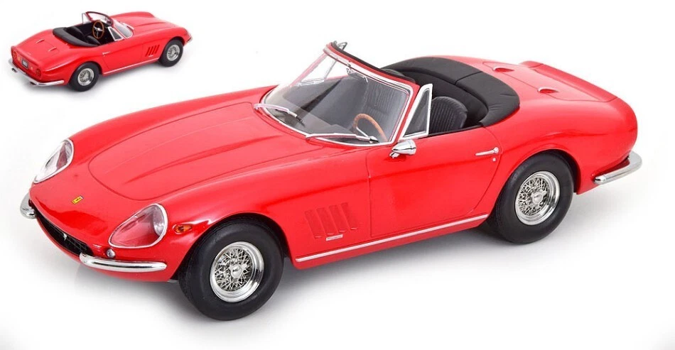 FERRARI 275 GTB4 NART SPYDER 1967 RED 1:18 - Immagine 1 di 1