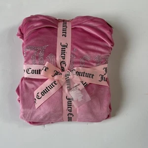 Juicy Couture Sleepwear 2 Piece Pajama Set Pink- Large - New! - Picture 1 of 4