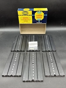 1960 Aurora Model Motoring USA Original Box #1516 7in STRAIGHT ROADWAYS 6pcs - Picture 1 of 7