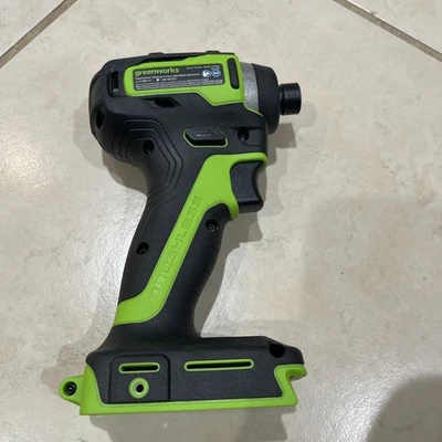 Greenworks ISG402 Cordless Impact Driver 1/4" 24 volts Tool Only  24V New - Image 1 of 4
