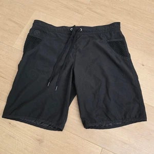 Bañador Seafolly Australia Board Shorts Mujer Talla M Negro Playa Verano - Imagen 1 de 7