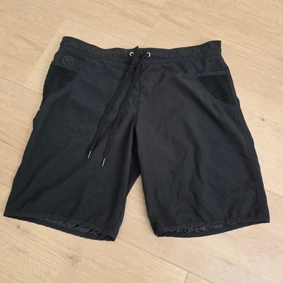 Bañador Seafolly Australia Board Shorts Mujer Talla M Negro Playa Verano Foto 1 de 4