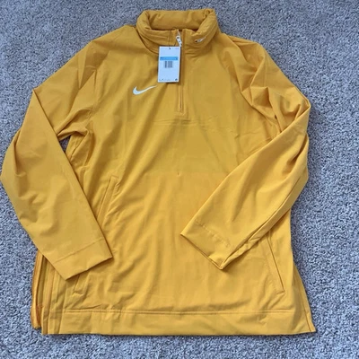 1 Nike пуловер куртка мужская с капюшоном Swoosh половина молнии карманы FJ9545 - Изображение 1 из 4