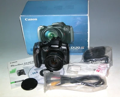 Цифровая камера Canon PowerShot SX20 IS 12,1 Мп #5123 - Изображение 1 из 4
